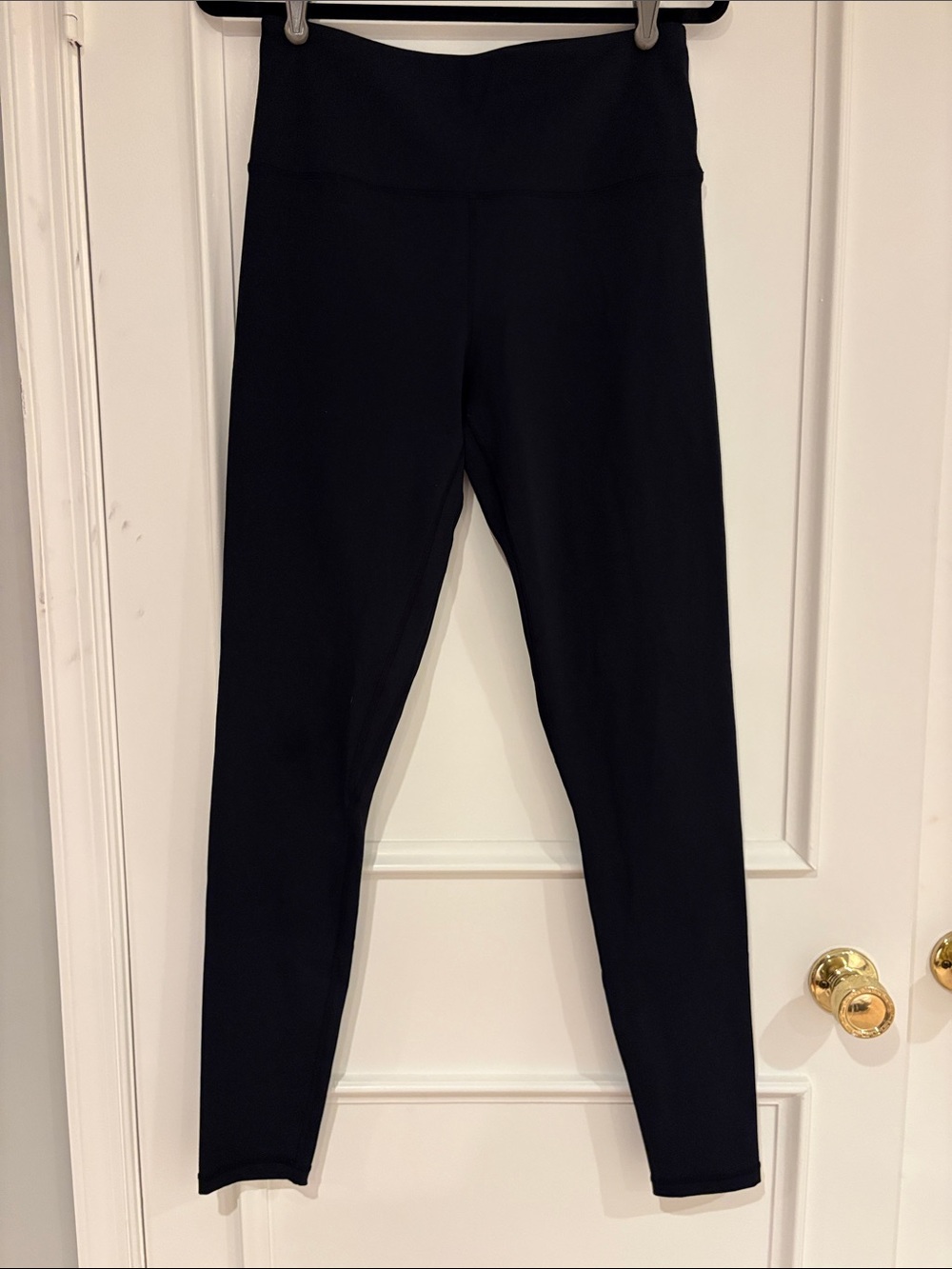 Kids Black High-Waist Performance Leggings